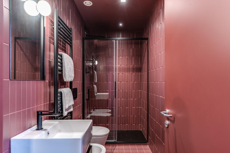 Bathroom 4, Hotel Olimpia, Florence