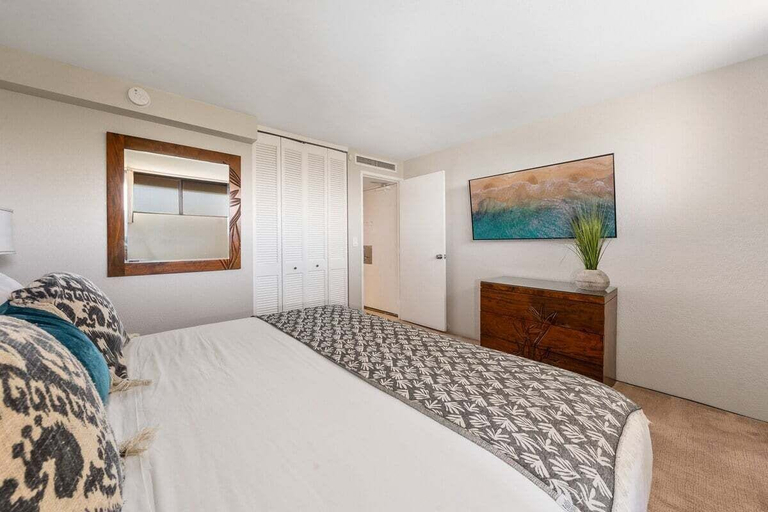 Bedroom 2, Beachfront 1BD w Ocean Views Pools AC - Kaanapali Shores 548, Maui