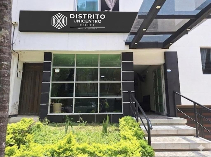 Exterior detail, HOTEL  DISTRITO UNICENTRO, Medellín