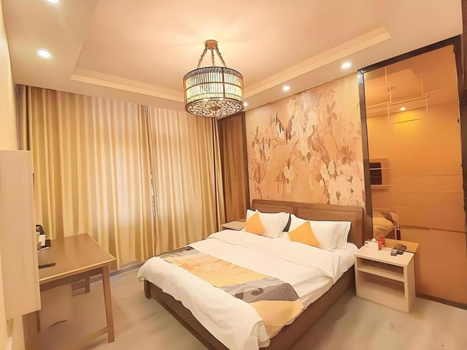 Bedroom 2, Shell Hotel Anhui Huainan Tianjia'an District Longhu Nan Road, Huainan