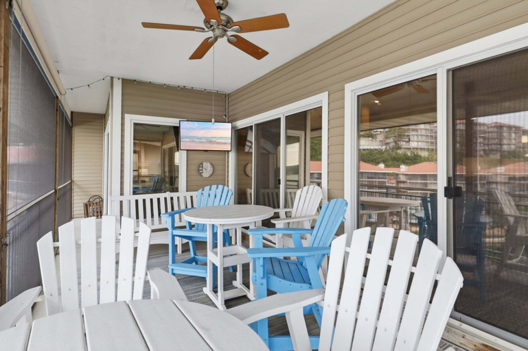 Outdoor dining 3, Main Channel Views, 3 Heated Pools & Gated Resort, Camden