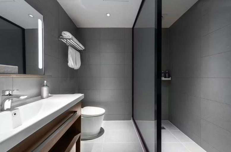 Bathroom, Hanting Hotel Zibo Gaoqing Huanghe Road, Binzhou