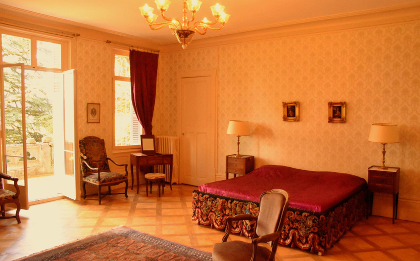 Bedroom 4, Château de Varambon, Ain