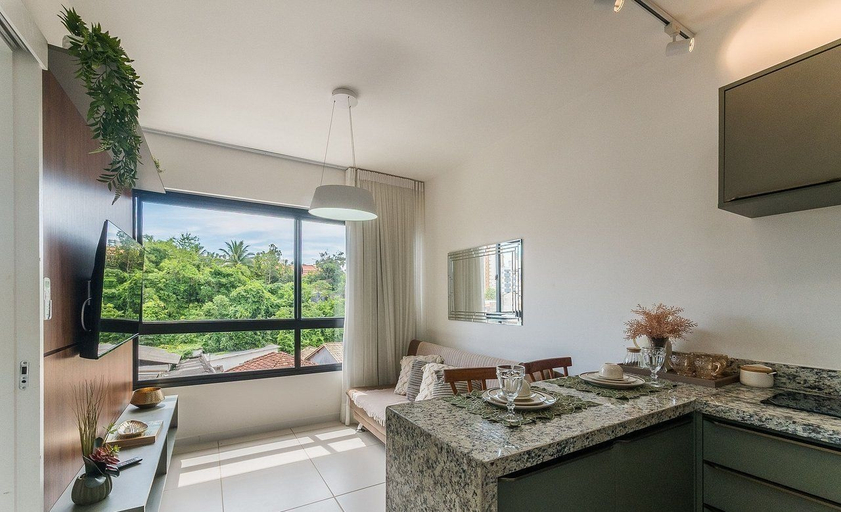 Living area 4, Comfortable Apartment 400 m From the Beach Blb0402, Salvador