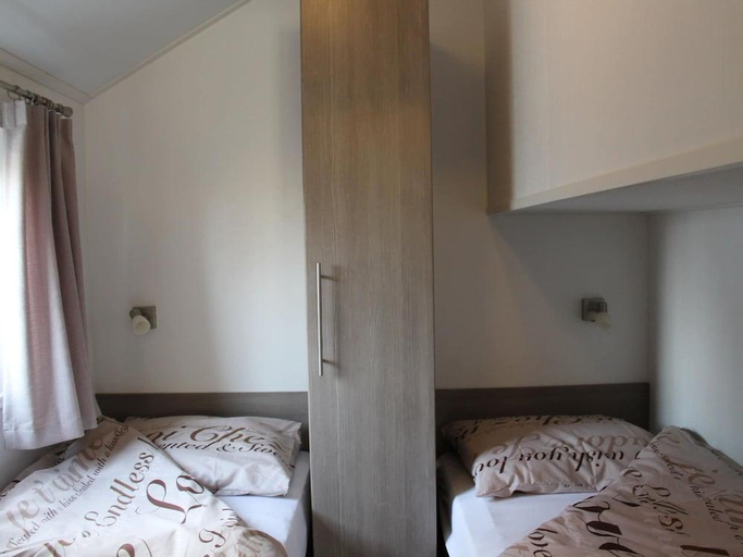 Bedroom 3, Chalet in Netherlands with Private Sauna, Barneveld