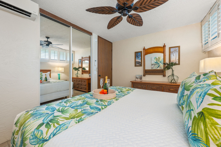 Bedroom 3, Papakea L207 Ocean Front 1 Bedroom 1 Condo by RedAwning, Maui