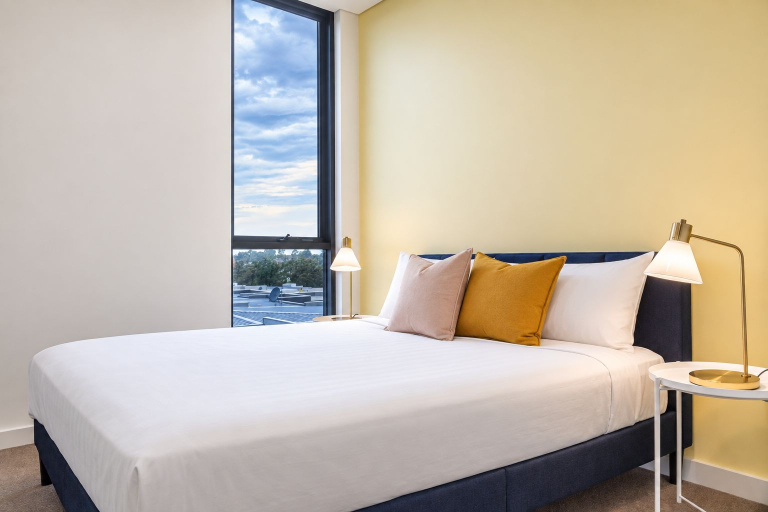 Bedroom 3, KULA - Apartment Parramatta, Holroyd