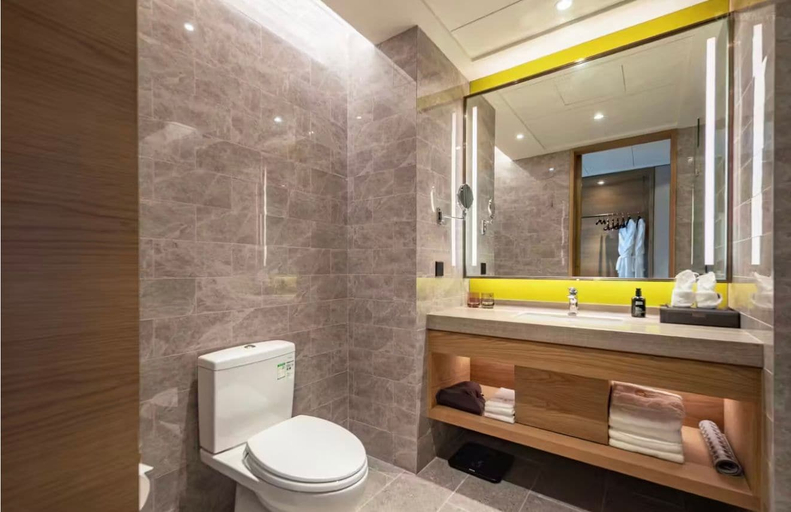 Bathroom, The Mulian Hotel Jinhai Lake Shanghai, Shanghai