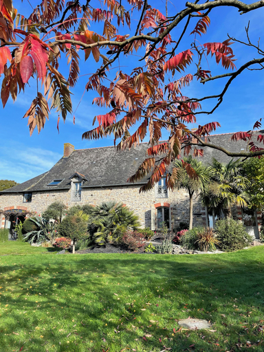 Exterior, La cour des agapanthes, Ille-et-Vilaine