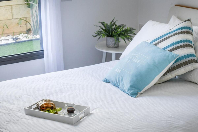 Bedroom 2, Modern 4BR Garden Apartment with Private Balcony