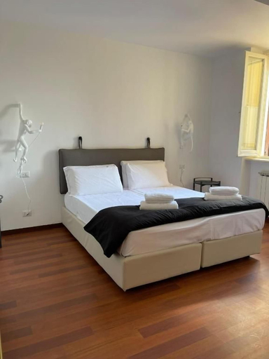 Bedroom 3, Luciano Monti Apartment, Rome
