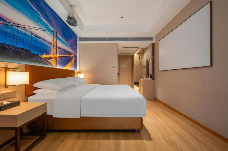 Bedroom 2, Vienna Hotel Wuhan Guobo Jiangang Metro Station, Wuhan
