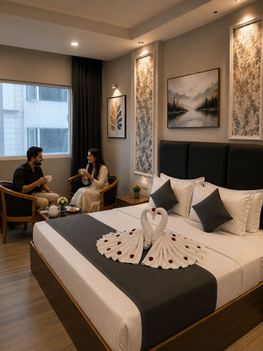 Room 2, Hotel Himpravaah Premium by Novello, Dehradun