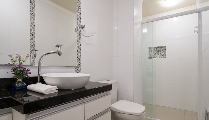 Bathroom 3, Apt 150m fr Beach, 3bedroom BC Center Eac1302, Balneário Arroio do Silva