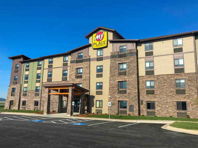 Exterior & Views 1, My Place Hotel- Kalispell, MT, Flathead