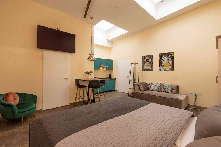 Bedroom 2, Fabric-Apartments, Reutlingen