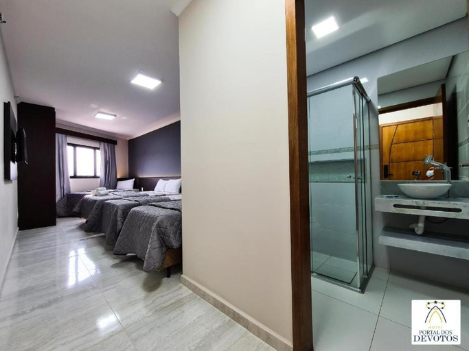 Bedroom 2, Hotel Portal dos Devotos, Aparecida