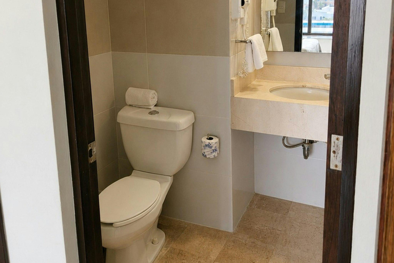 Bathroom, Hotel Mar y Tierra, Veracruz