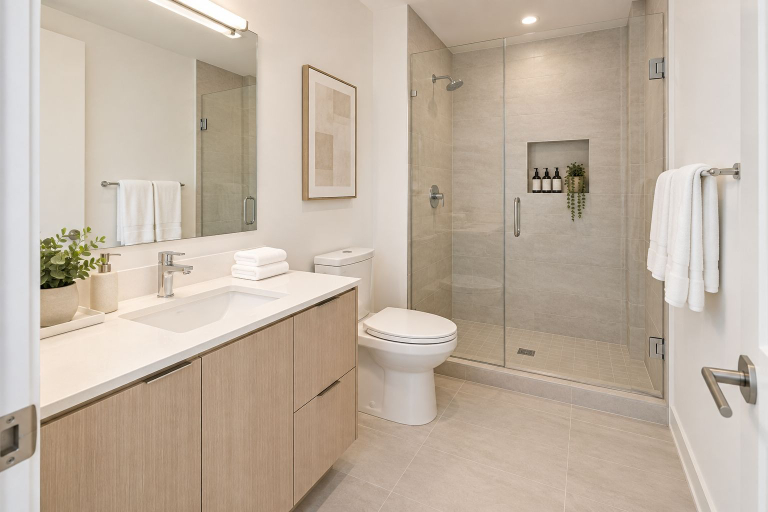 Bathroom, Five Oak Hotel, Toronto