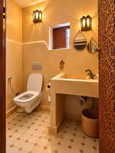 Bathroom 3, Riad La Petite Maison, Fès