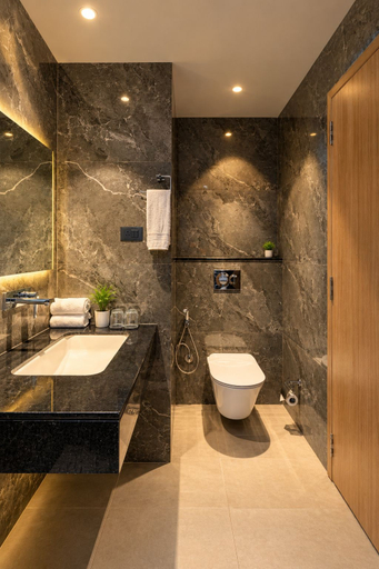 Bathroom 4, 7 Rays Hotel, Udaipur