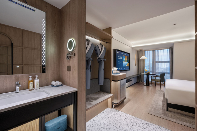 Room 4, Manxin Hotel Anzhen Qiao Metro Station, Beijing
