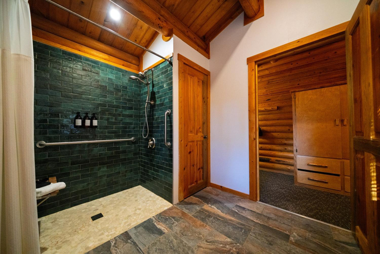 Bathroom 4, North Forty Resort, Flathead