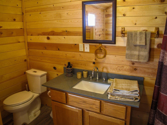 Bathroom, Zion’s Cozy Cabin's, Washington