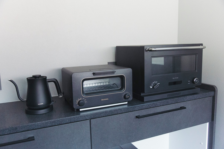 Coffee and/or coffee maker, Villa mirai, Setouchi