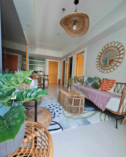 Living room 2, 2BR Modern Boho Suite, Parañaque