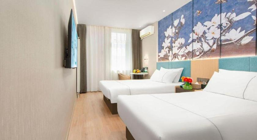 Bedroom 3, Jinjiang Inn Dalian North Railway Station                                                   , Dalian