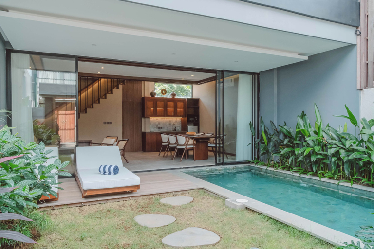 View from room 4, Sentara Villas Seminyak, Badung