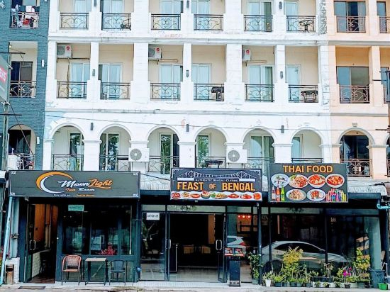 Hotel Exterior, Moonlight Inn Room, Pattaya