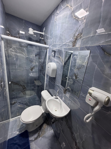 Bathroom 3, On Park Hotel Translado e Café da manhã, Guarulhos