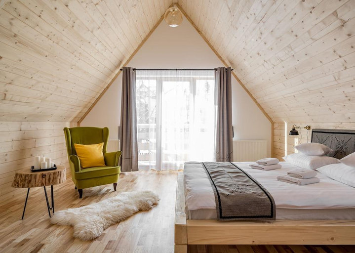 Bedroom 2, Tatra Wood House, Tatra