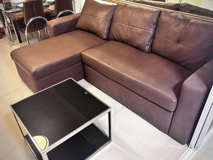 Living area 2, Yare 1Br Condo Beautifully Designed Facing Mall of Asia at Shell Residences, Pasay City