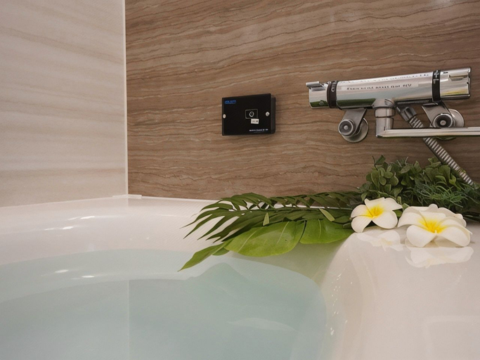 Bathroom, Hotel New Gaea Domemae, Fukuoka
