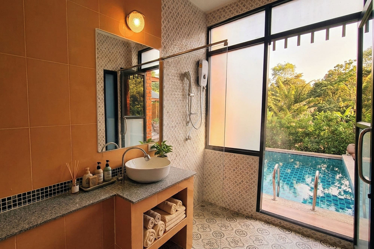 Bathroom 4, Siree Vana Pool Villa Khao Yai, Pak Chong