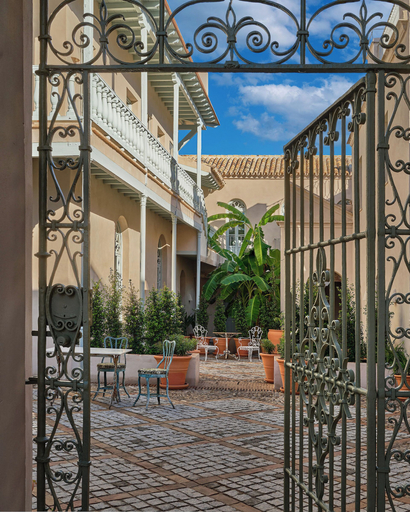 Outdoor dining, Hotel Casa Góngora - Relais & Châteaux, Sevilla