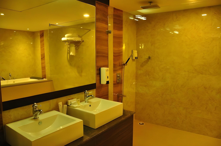 Bathroom 3, Hotel Atrium Erode, Erode