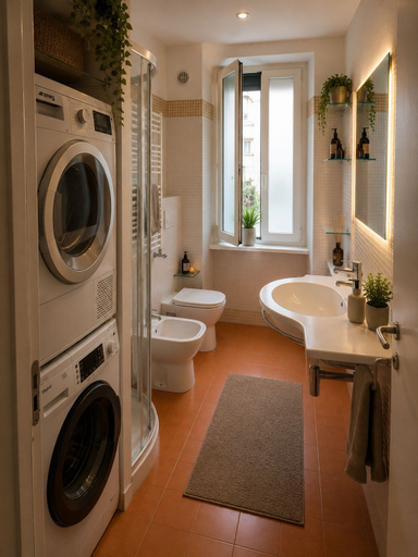 Bathroom 2, Salotto San Giovanni, Roma