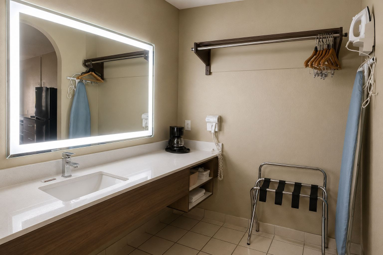 Bathroom 4, Stratford House Inn and Suites, Bell