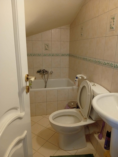 Bathroom 4, Elounda Sea View Maisonette, Crete
