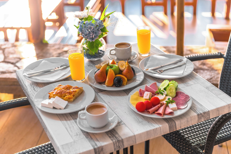 Breakfast meal, Kaliakra Palace, Varna