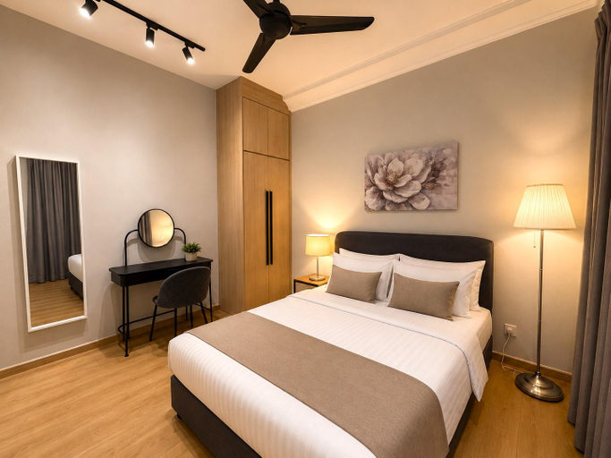 Bedroom 3, Platino. Frida Suite - Paradigm Mall by RR JBcity, Johor Bahru