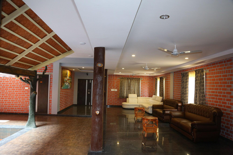 Public Area, Gk Hill View Resort, Kaiwara, Chikballapura