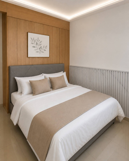Room 4, Quaint 1BR Condo Terrace-pool View Front Moa-shell, Pasay City