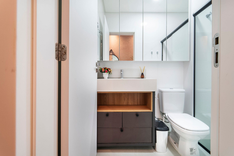 Bathroom 3, 864C Duplex 80 mts Mar Canto Grande SC, Bombinhas