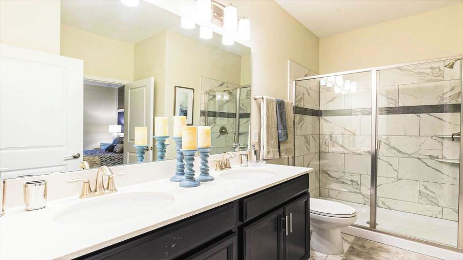 Bathroom 5, Champions Gate Spacious Family Villa w/ Great Outdoors, Osceola