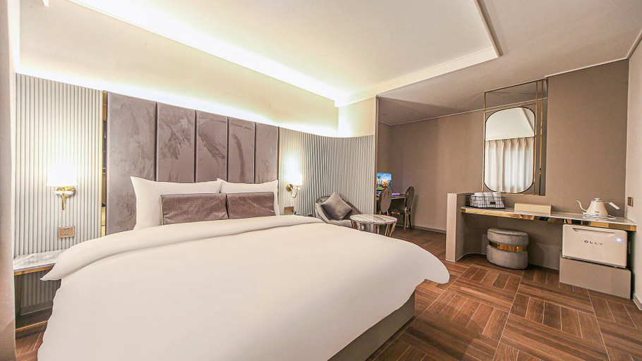 Bedroom, Denbasta Signature Hotel, Dongnae